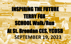 The Terry Fox Walk/Run 2023 #DearTerry