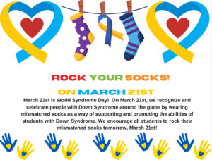 Rock Your Socks on March 21st